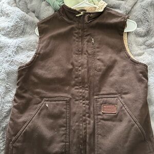 Brown vest